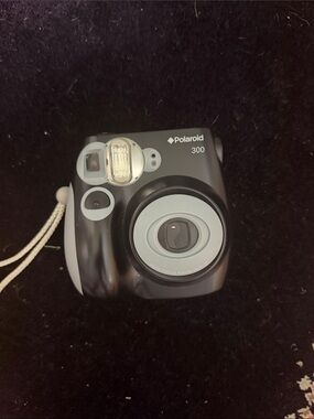 Polaroid 300 Instant Camera - Black and Light Gray